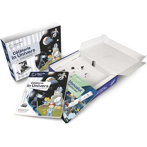 Pachet Raspundel Istetel: Creion si carte. Calatorie in Univers