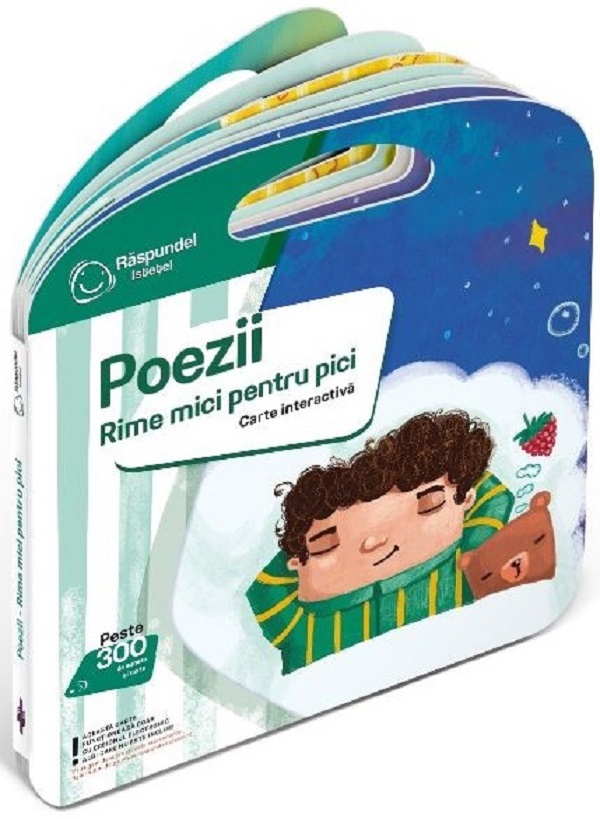 Carte interactiva. Raspundel Istetel: Poezii. Rime mici pentru pici