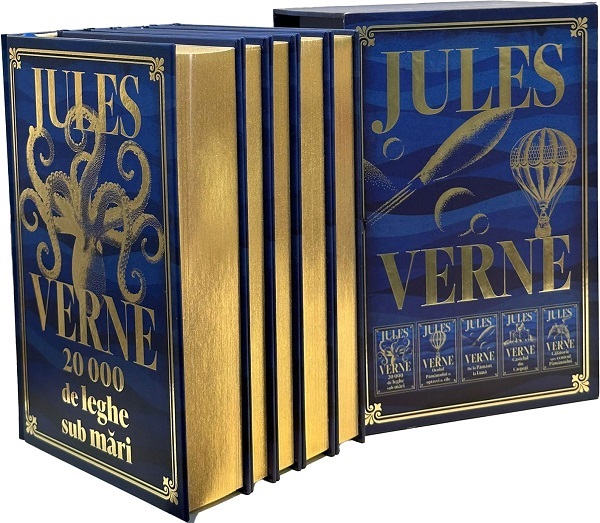 Pachet 5 Volume: Jules Verne (Editii de colectie)