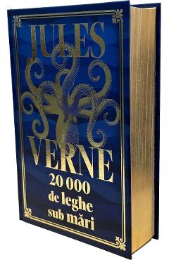 Coperta cărții 20 000 de leghe sub mari (Editie de colectie) - Jules Verne