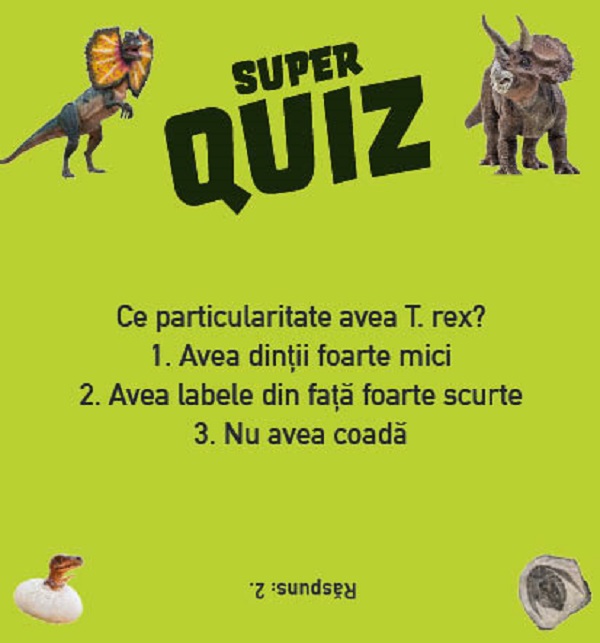 SuperQuiz: Dinozaurii