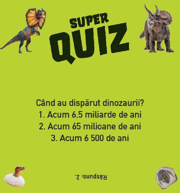 SuperQuiz: Dinozaurii