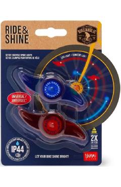 Imaginea produsului 'Set 2 lumini pentru bicicleta: Space'