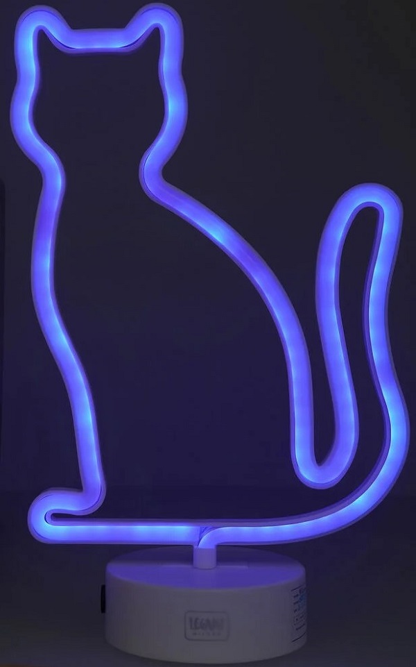 Lampa efect neon: Kitty