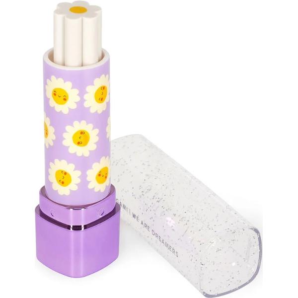 Guma de sters: Lipstick. Daisy