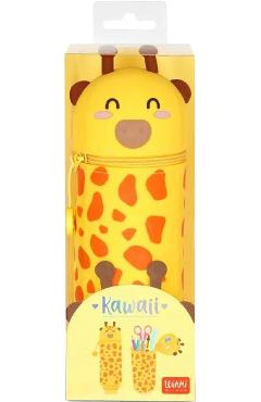 Imaginea produsului 'Penar silicon: Kawaii. Girafă'