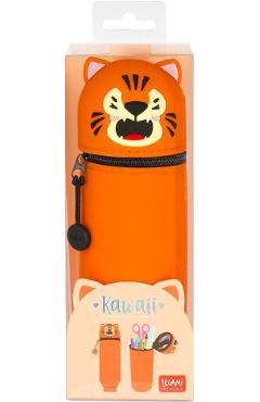Imaginea produsului 'Penar silicon: Kawaii. Tigru'