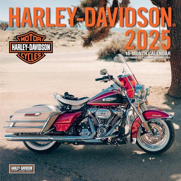 Calendar de perete 2025: Harley Davidson