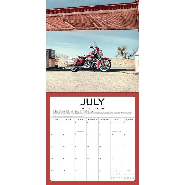 Calendar de perete 2025: Harley Davidson