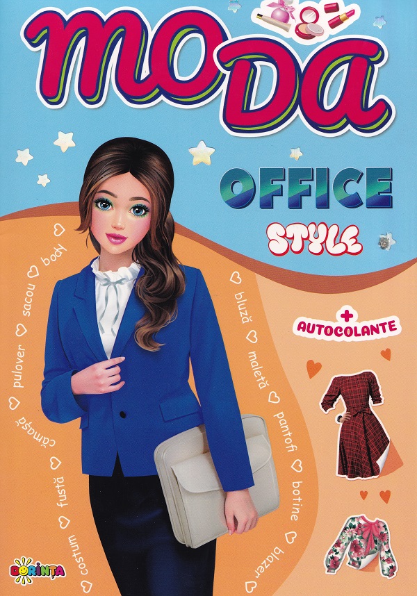 Moda. Office Style cu autocolante