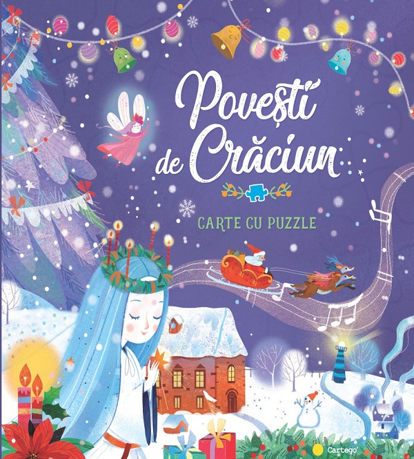 Povesti de Craciun. Carte cu puzzle - Danila Sorrentino, Sara Ugolotti