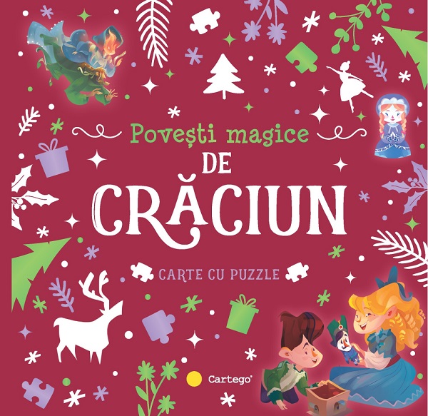 Povesti magice de Craciun. Carte cu puzzle - Danila Sorrentino, Sara Ugolotti