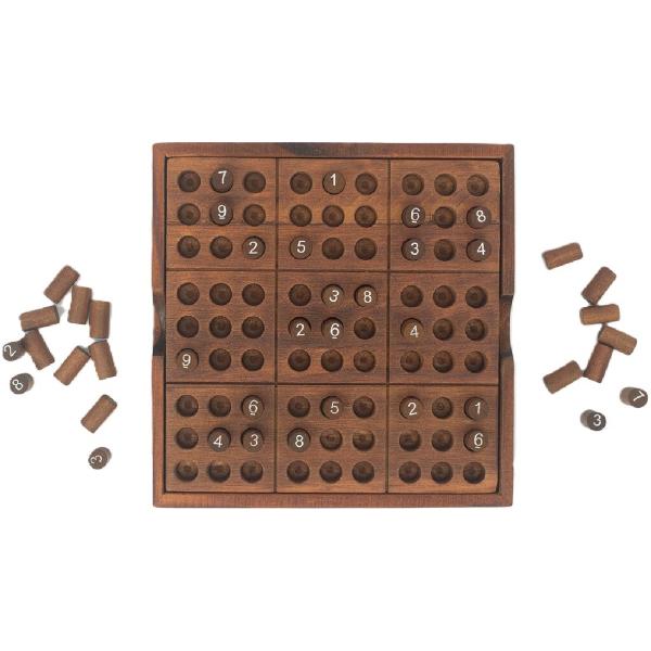 Joc: Sudoku din lemn