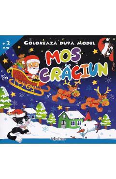 Poza produsului Coloreaza dupa model. Mos Craciun