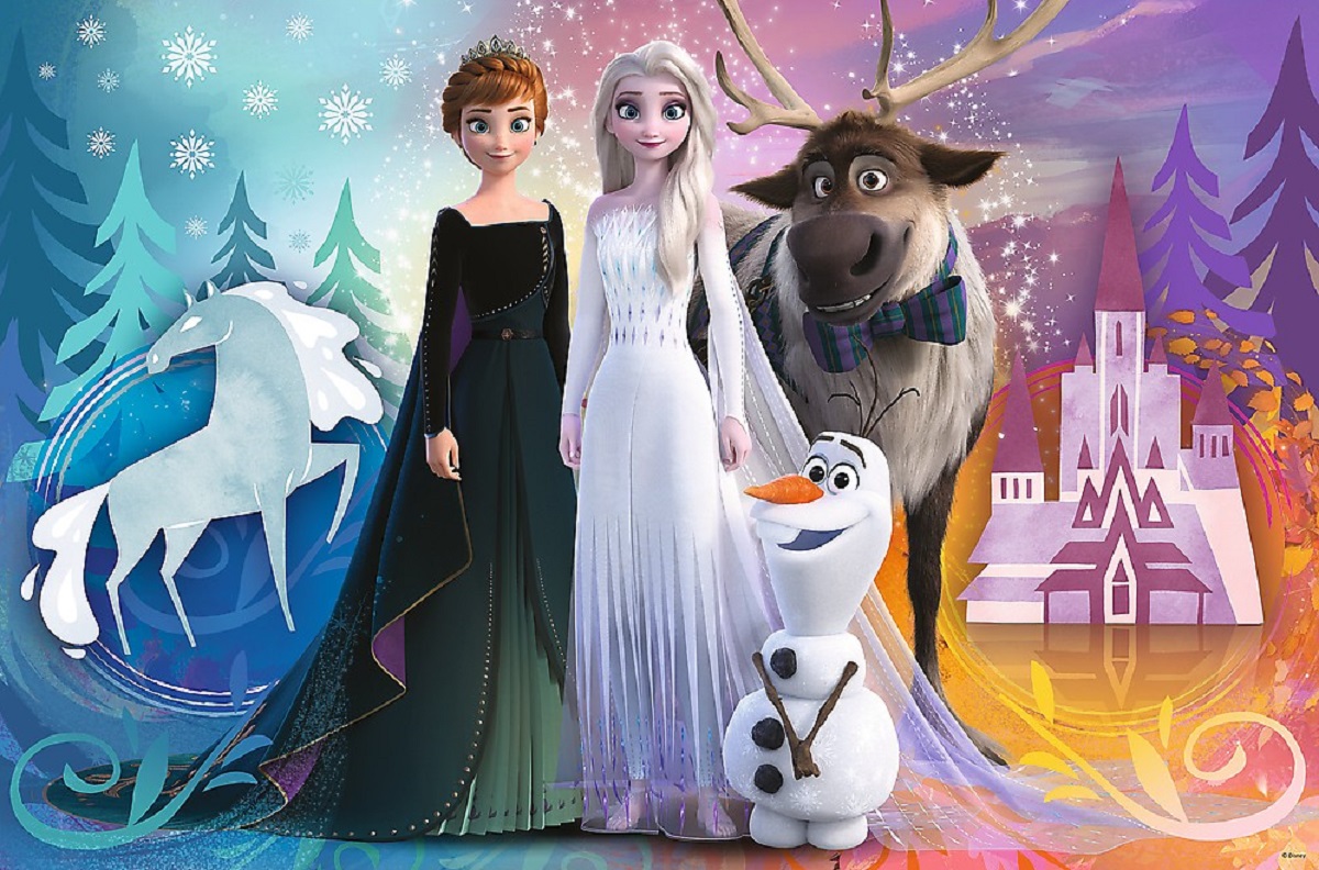 Puzzle 24 Super Maxi. Frozen 2. Regatul inghetat