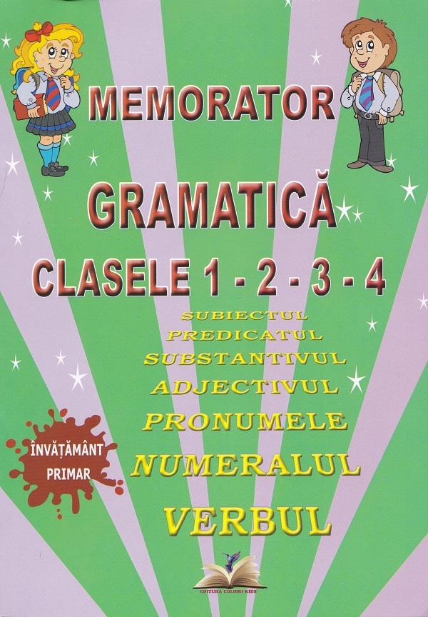 Memorator gramatica - Clasele 1-4