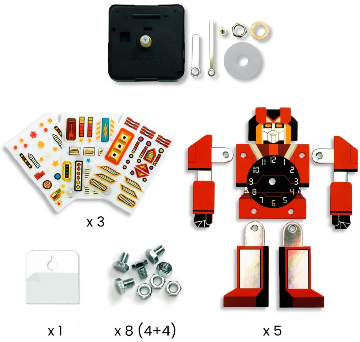 Joc creativ: Ceasul Robot