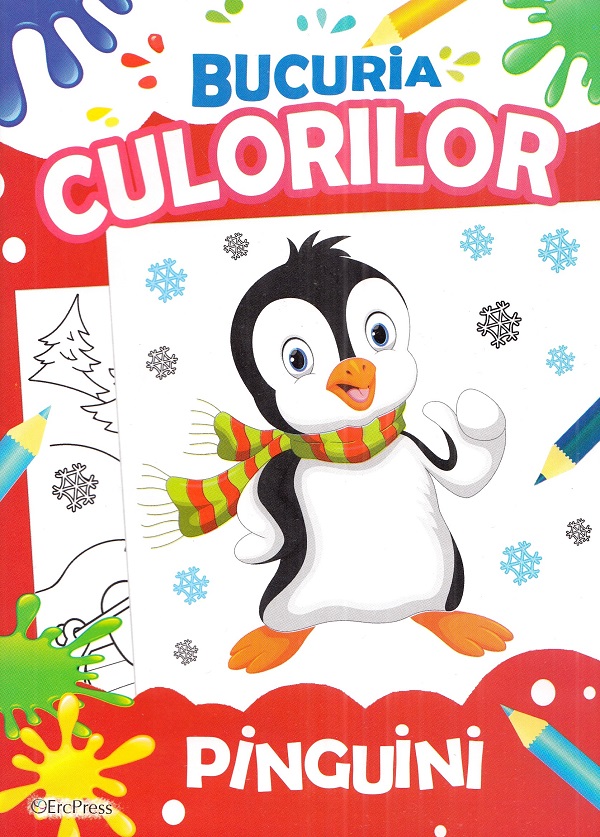 Bucuria culorilor. Pinguini