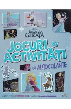 Poza produsului Regatul de gheata. Jocuri si activitati cu autocolante