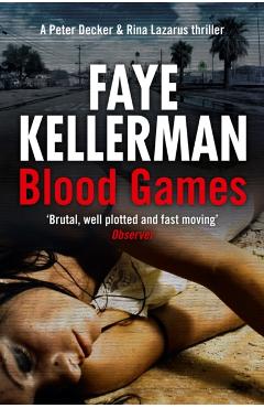 Coperta cărții 'Blood Games - Faye Kellerman'