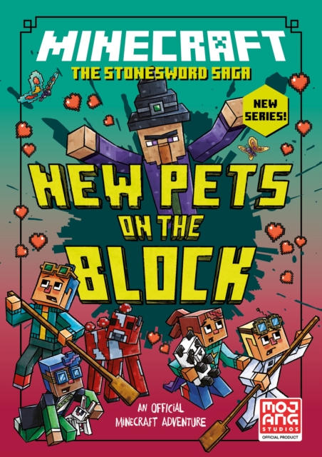 Coperta cărții 'MINECRAFT: NEW PETS ON THE BLOCK -'
