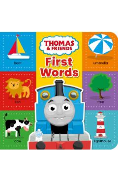 Coperta cărții 'Thomas & Friends: First Words -'