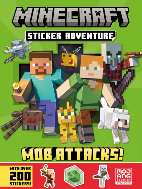 Minecraft Sticker Adventure: Mob Attacks! - 