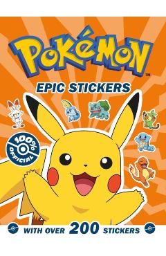 Coperta cărții 'Pokemon Epic stickers -'