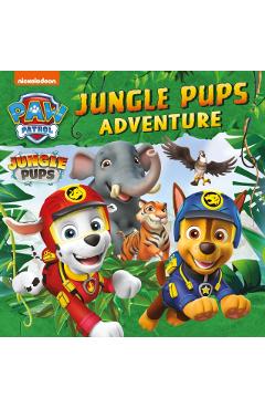 Coperta cărții 'PAW Patrol Jungle Pups Adventure Picture Book -'