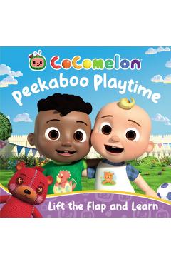 Coperta cărții 'COCOMELON PEEKABOO PLAYTIME: A LIFT-THE-FLAP BOOK -'