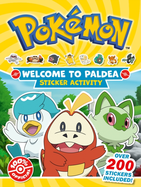 Pokemon Welcome to Paldea Epic Sticker - 