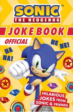Coperta cărții 'Sonic the Hedgehog Joke Book -'