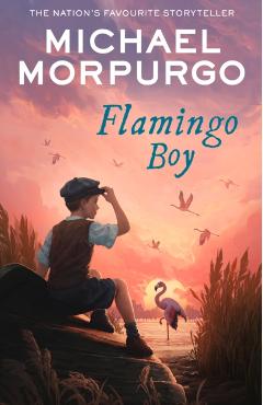 Coperta cărții 'Flamingo Boy - Michael Morpurgo'
