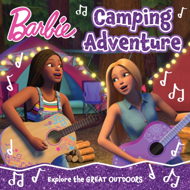 Coperta cărții 'Barbie Camping Adventure Picture Book -'