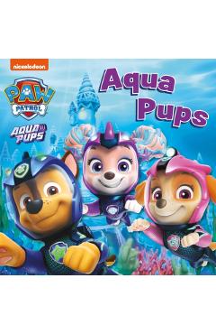 Coperta cărții 'PAW Patrol Board Book – Aqua Pups -'