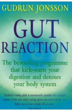 Coperta cărții 'Gut Reaction - Gudrun Jonsson'
