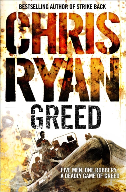 Coperta cărții 'Greed - Chris Ryan'