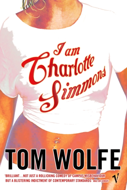 Coperta cărții 'I Am Charlotte Simmons - Tom Wolfe'