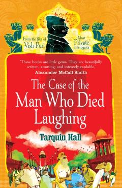 Coperta cărții 'Case of the Man who Died Laughing - Tarquin Hall'