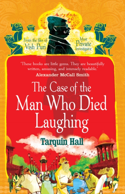 Coperta cărții 'Case of the Man who Died Laughing - Tarquin Hall'