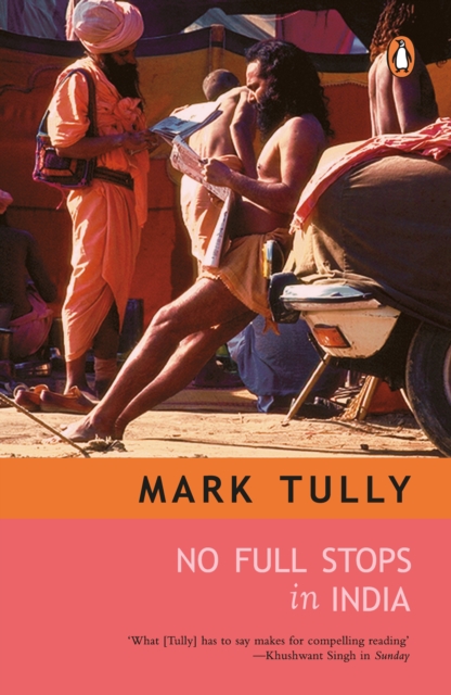 Coperta cărții 'No Full Stops in India - Mark Tully'