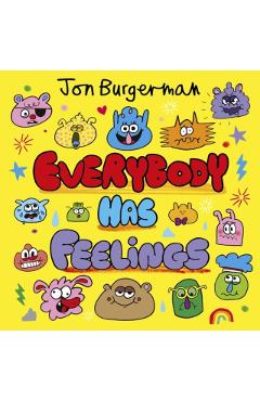 Coperta cărții 'Year 1/Primary 2: Everybody Has Feelings - Jon Burgerman'