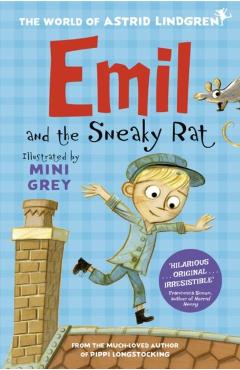 Coperta cărții 'Emil and the Sneaky Rat - Astrid Lindgren'