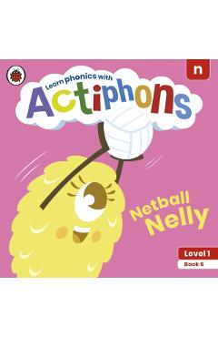 Coperta cărții 'Actiphons Level 1 Book 6 Netball Nelly -'