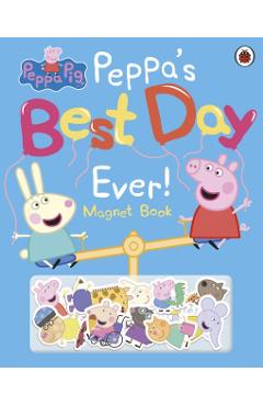 Coperta cărții 'Peppa Pig: Peppa's Best Day Ever -'