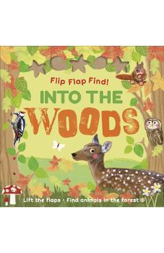 Coperta cărții 'Flip Flap Find! Into The Woods -'