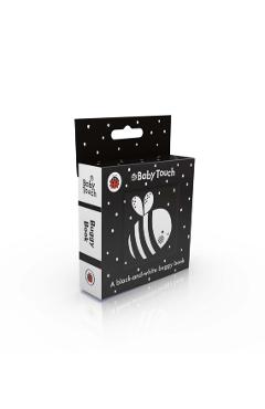 Coperta cărții 'Baby Touch: A black-and-white buggy book -'