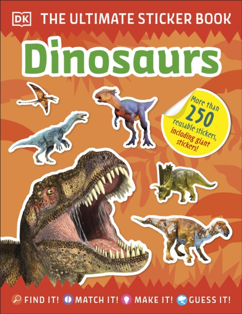 Ultimate Sticker Book Dinosaurs - 