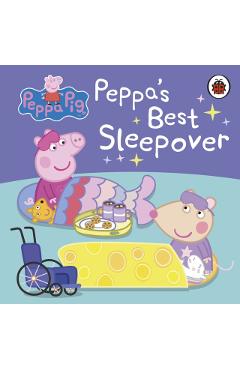 Coperta cărții 'Peppa Pig: Peppa's Best Sleepover -'