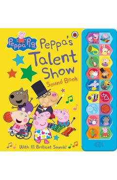 Coperta cărții 'Peppa Pig: Peppa's Talent Show -'